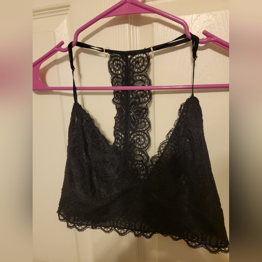 Adam Levine Collection Elegant Black Lace Bralette